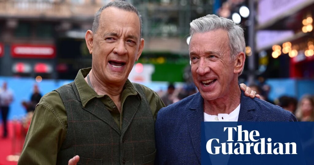 ‘We give kids this thing to make them antisocial beasts’: Tom Hanks and Tim Allen on tech peril, Toy Story 5 and the joy of rusty nails | Toy Story ‘We give kids this thing to make them antisocial beasts’: Tom Hanks and Tim Allen on tech peril, Toy Story 5 and the joy of rusty nails | Toy Story