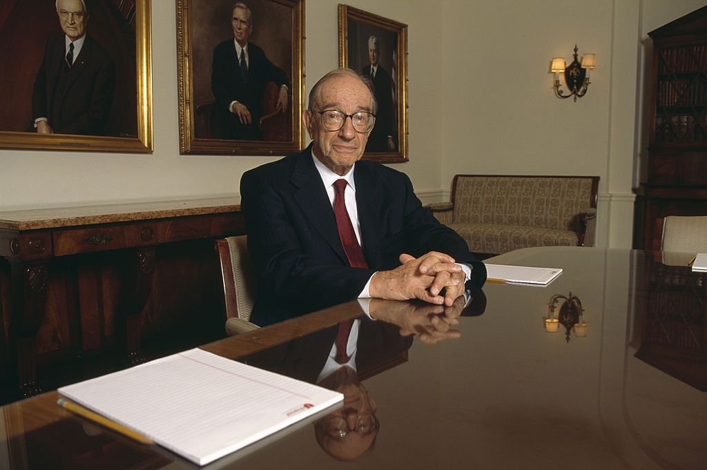Stocks Are Mixed as SpaceX Seeks Its Orbit: Stock Market Today Former Federal Reserve Chair Alan Greenspan poses for a portrait session in Washington, D.C.