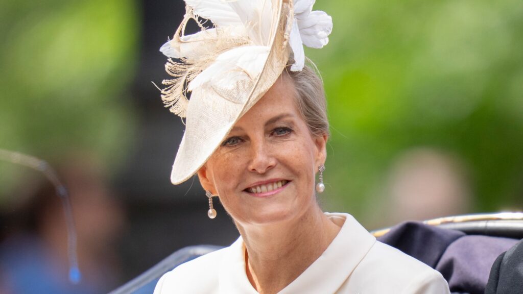 Duchess Sophie Takes Style Tips From Princess Kate and Meghan Duchess Sophie wears a cream white Roland Mouret dress, a designer loved by Princess Kate and Meghan Markle, with a matching hat