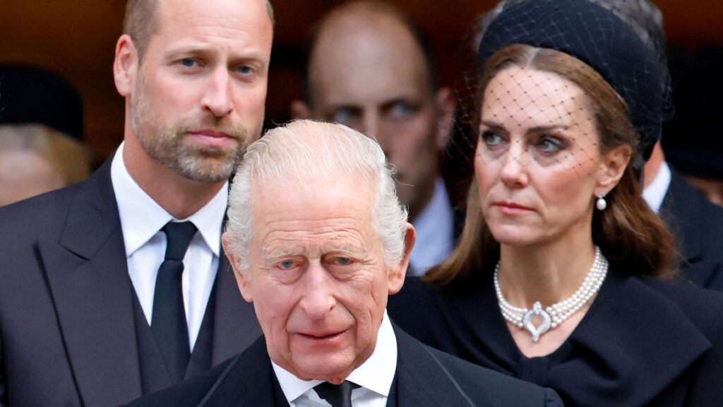 Prince William Reportedly Refused an Order From King Charles Prince William, King Charles, and Kate Middleton all wear black outfits to attend a Royal Family funeral in London