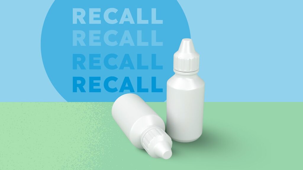 Millions of Eye Drop Bottles Recalled Nationwide