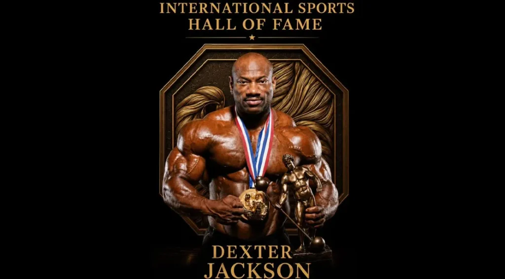 Dexter Jackson To Be Inducted Into International Sports Hall of Fame 2026: Dexter Jackson To Be Inducted Into International Sports Hall of Fame 2026: