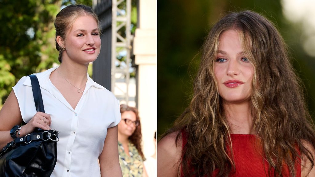 Crown Princess Leonor of Spain arrives at Carlos III University on September 07, 2026 in Madrid, Spain.